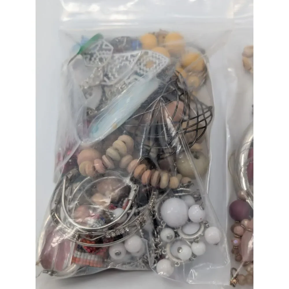 Jewelry Junk Drawer 2.10 lbs Vintage to Modern Craft Upcycle Rework